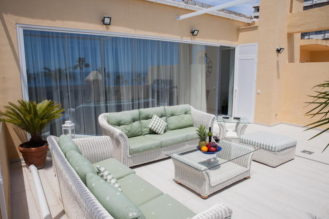 Spacious 200 Sq.M. Penthouse With Sea View Terraces Torremolinos Ngoại thất bức ảnh